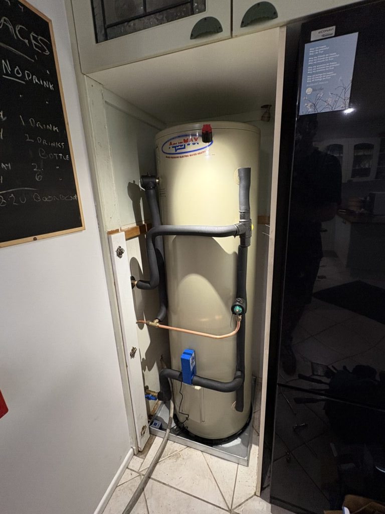 New hot water system installed by Elements Plumbing